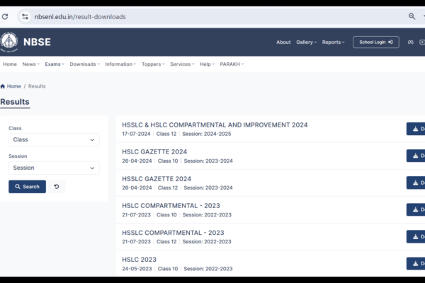 Examine NBSE Class 10, 12 End result 2025 hyperlink at www.nbse.org.in