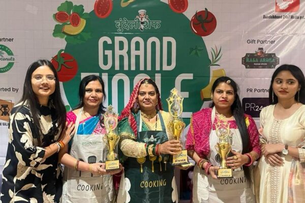 Identification of the nation comprised of the kitchen of Bundelkhand; Zahida Parveen’s head embellished winner crown