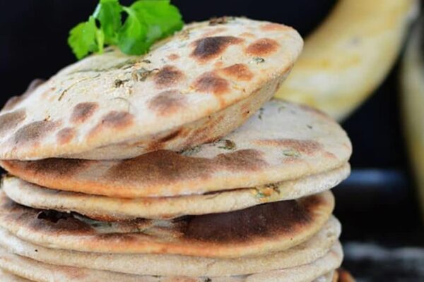 Tandoori Roti Recipe | Straightforward recipe for making tandoori bread on the pan at house.